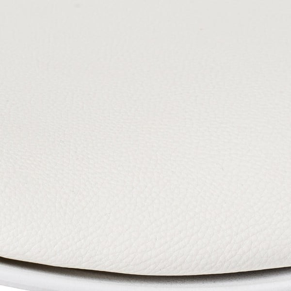 Iš dirbtinės odos reguliuojamo aukščio baro taburėtės baltos spalvos 2 vnt. (sėdynės aukštis 56,5 cm) – Casa Selección-image-1