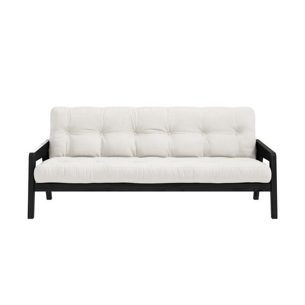 Kintama sofa "Karup" dizainas Grab Black/Creamy