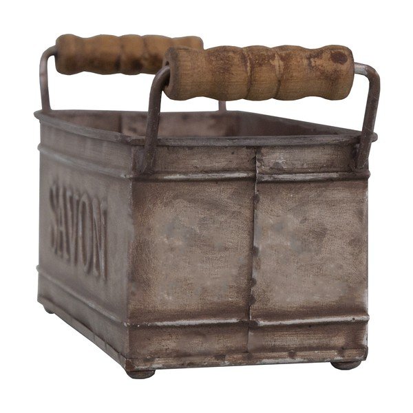 Tamsiai pilkas metalinis muilo dozatorius - Antic Line-image-1