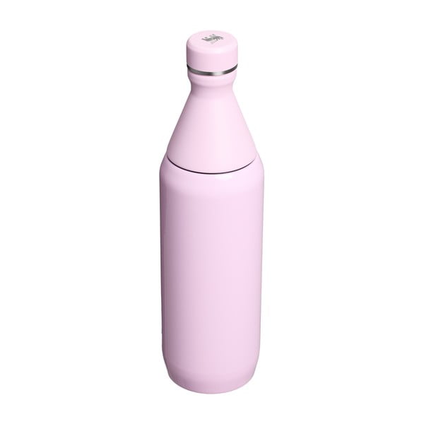 Rožinės spalvos iš nerūdijančio plieno termosas 600 ml All Day Slim Bottle Cherry Blossom Gloss – Stanley-image-1