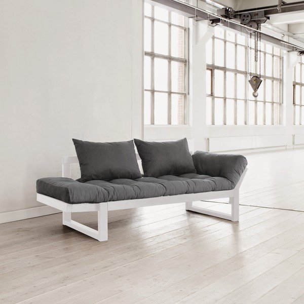 Sofa "Karup Edge White/Gris-image-1