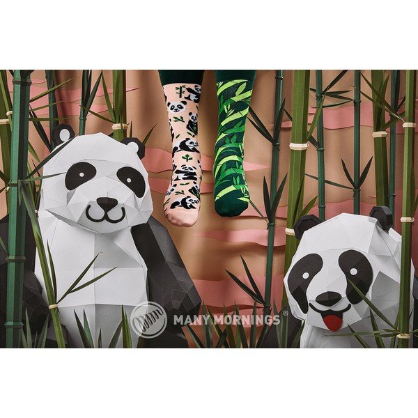 Many Mornings Sweet Panda kojinės, 39-42 dydis-image-1