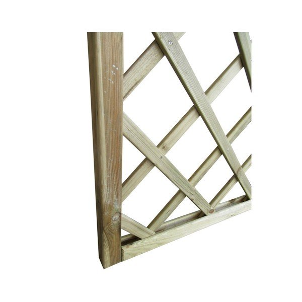 Sodo dekoratyvinės grotelės iš pušies medienos Crido Consulting Arched Pine-image-2