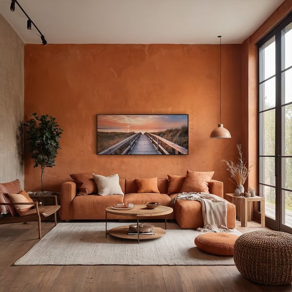 Paveikslas 150x60 cm Beach Footbridge – knor-image-1