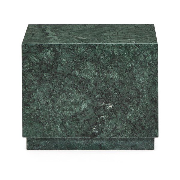 Iš marmuro šoninis stalas 50x50 cm Sorein – Kave Home-image-4