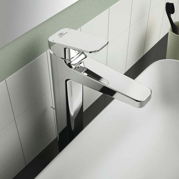 Kriauklei čiaupas blizgios sidabrinės spalvos Ceraplan – Ideal Standard-image-3