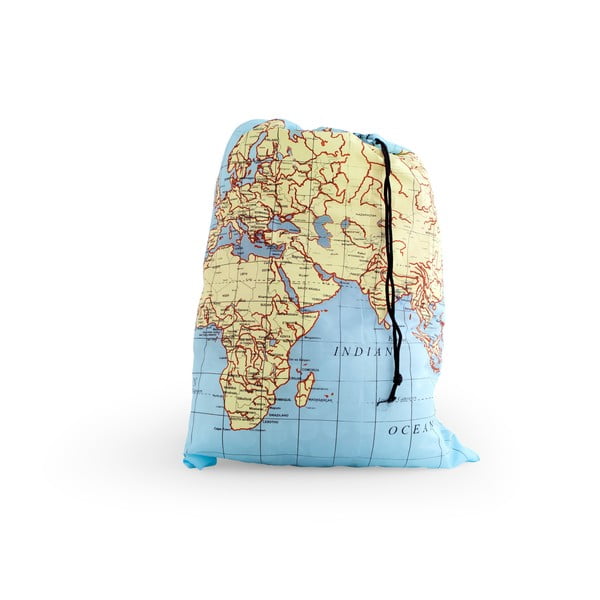 "Kikkerland Maps" kelioninis skalbinių krepšys