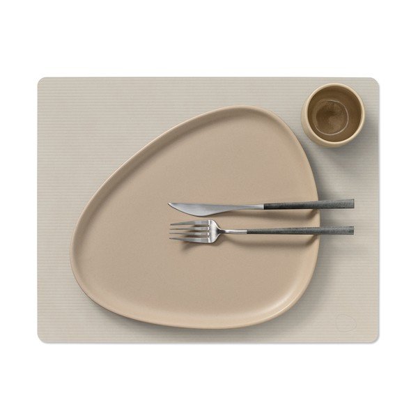 Iš eko odos padėkliukas 35x45 cm Square L Corduroy – LIND DNA-image-1