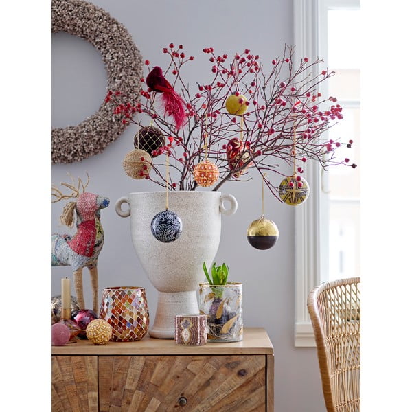 2 stiklinių kalėdinių papuošimų rinkinys Petri - Bloomingville-image-2