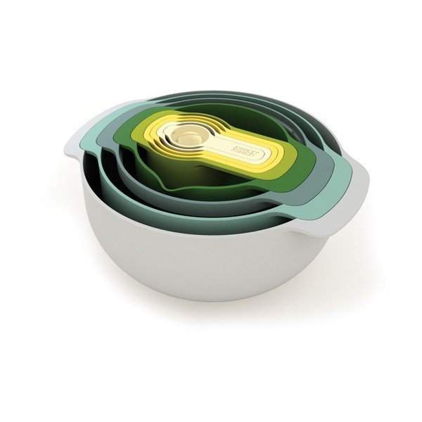 Universalus 9 dalių dubenėlių rinkinys Joseph Joseph Opal-image-1