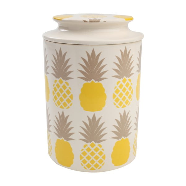"T&G Woodware Tutti Frutti Pineapple Store Jar