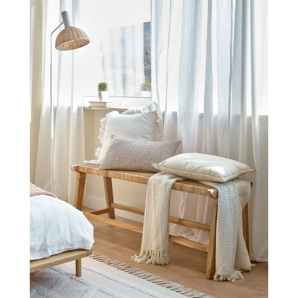 Natūralios spalvos suolas Beida – Kave Home-image-1