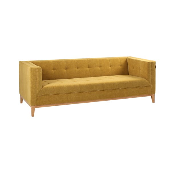 Geltona trijų vietų sofa Custom Form By Tom