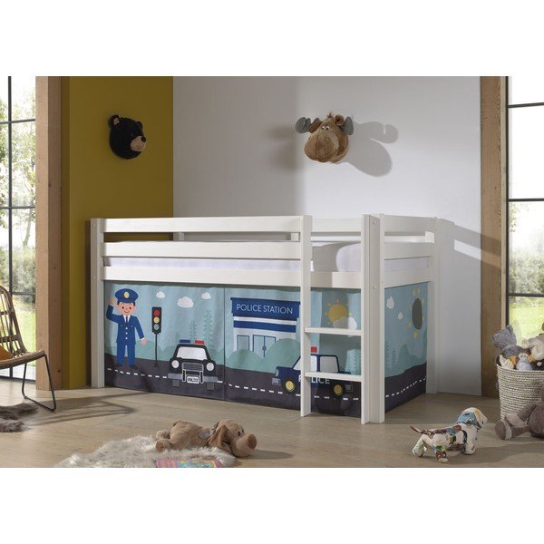 Vaikiškos užuolaidos lovai 4 vnt. 195x75 cm Police – Vipack-image-3