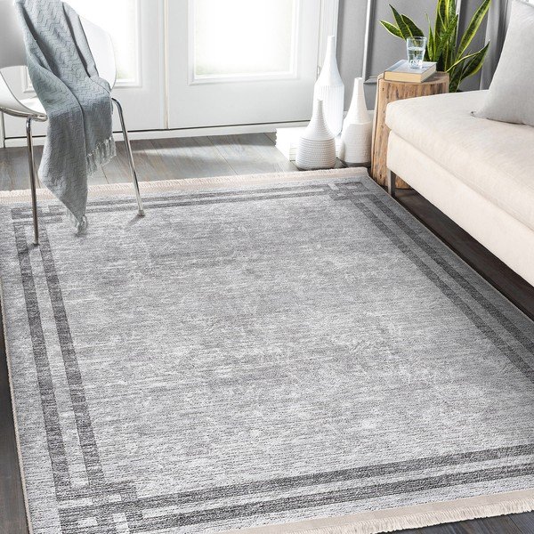Šviesiai pilkas kilimas 160x230 cm - Mila Home-image-3
