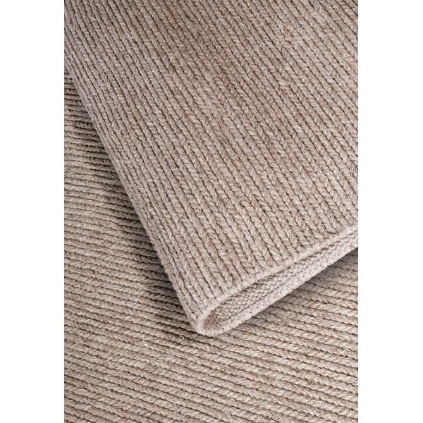 Rankų darbo iš vilnos kilimas šviesiai rudos spalvos 160x230 cm Francois – Villeroy&Boch-image-4