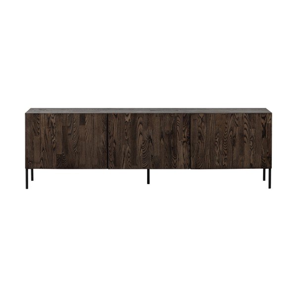 Rudos spalvos TV spintelė iš pušies masyvo 180x56x46 cm Bono – WOOOD