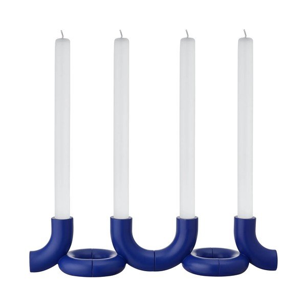 Iš poliesterinės dervos žvakidės 2 vnt. Doodle – Blomus-image-4