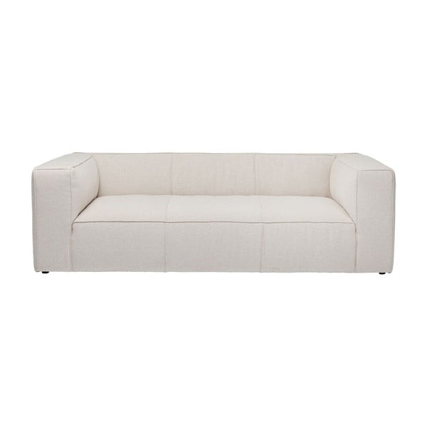 Sofa baltos spalvos 220 cm Cubetto – Kare Design