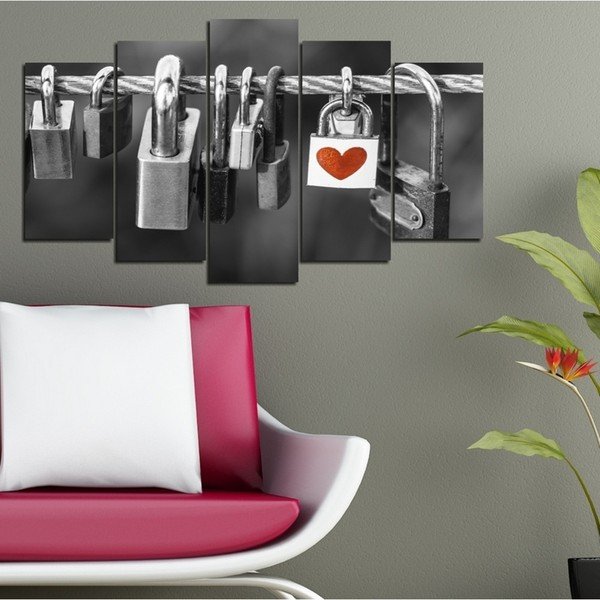 Kelių dalių paveikslas 3D Art Entero, 102 x 60 cm-image-1