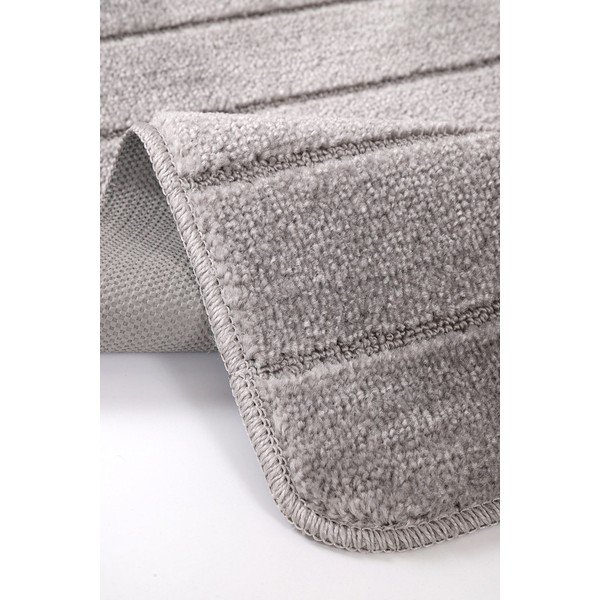 Pilkos spalvos vonios kilimėliai 2 vnt. 50x80 cm Yeni Cizgli – Foutastic-image-3