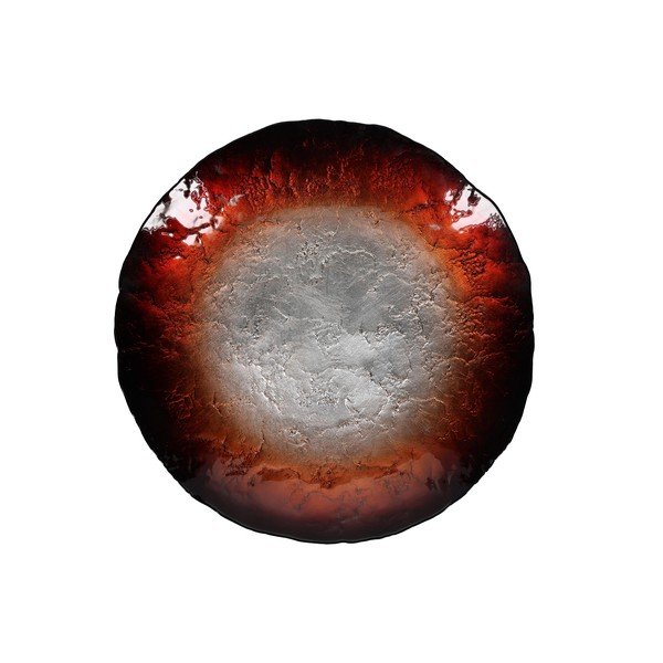 Iš stiklo dekoratyvinis padėklas ø 50 cm Cosmo – S|P Collection-image-2