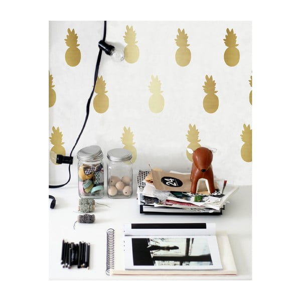 Surdic ananasų sieninis lipdukas-image-1