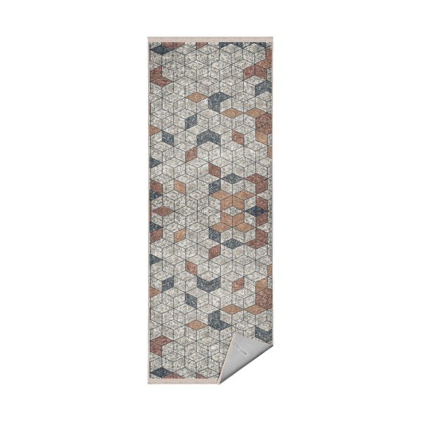 Pilkas kiliminis takelis 80x200 cm - Mila Home