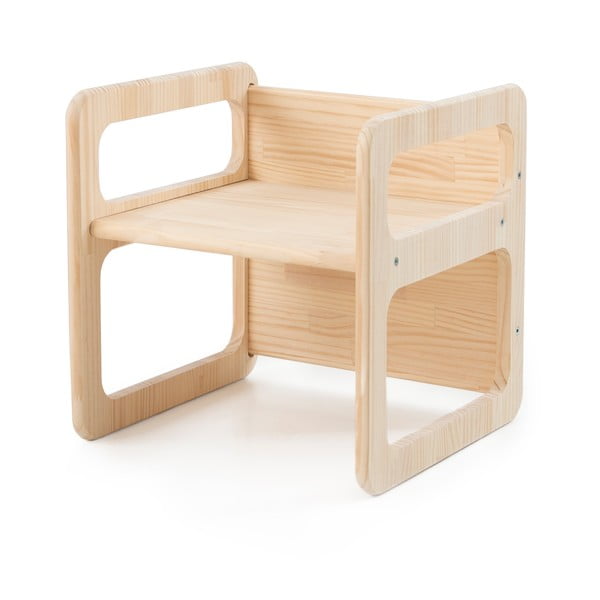 3 medinės vaikiškos kėdutės Natural - Little Nice Things-image-2