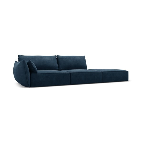 Gultas tamsiai mėlynos spalvos (su kairiuoju kampu) Vanda – Mazzini Sofas-image-2