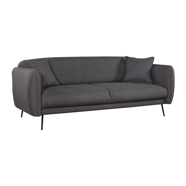 Tamsiai pilka išskleidžiama sofa Pandia Home Mallorca-image-1
