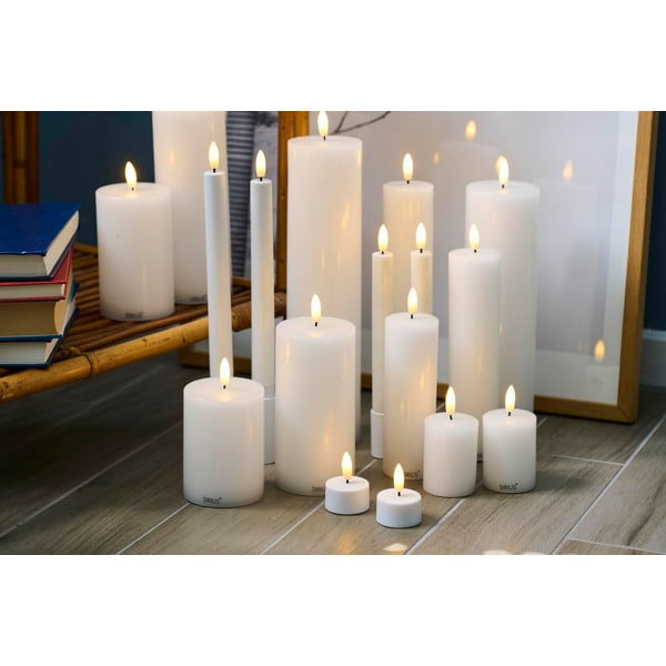 LED žvakės 2 vnt. (aukštis 3 cm) Sille Exclusive – Sirius-image-2