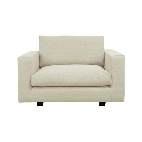 Kreminis fotelis Windsor & Co. Melodija