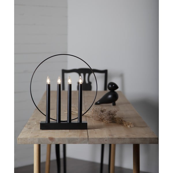 Šviečianti dekoracija juodos spalvos Glossy – Star Trading-image-2