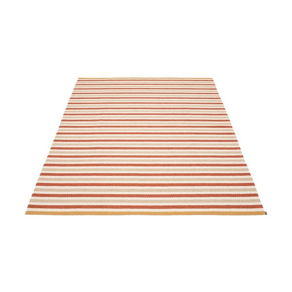 Raudonos plytų spalvos/kreminės spalvos lauko ir vidaus kilimas 180x260 cm Teo Brick – Pappelina