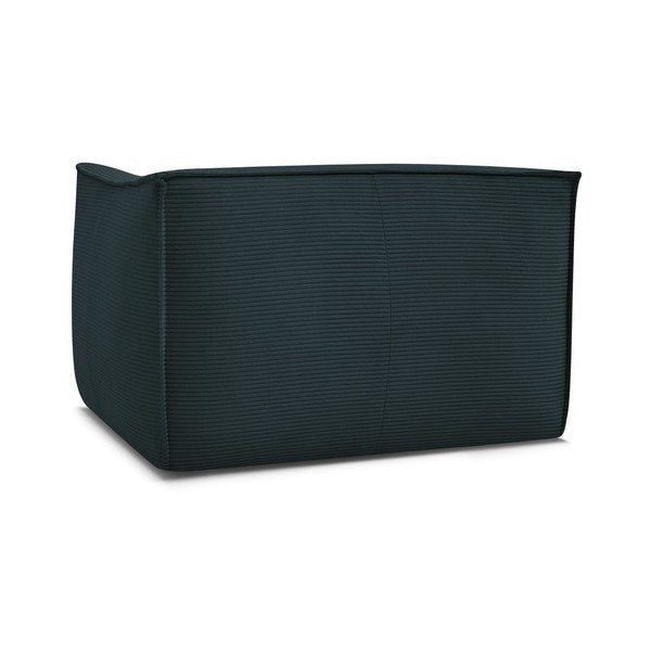 Tamsiai mėlynos spalvos krėslas iš kordinio velveto Giorgia – Bobochic Paris-image-3