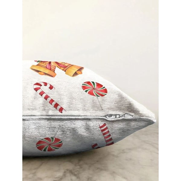Dekoratyvinis pagalvės užvalkalas su Kalėdų motyvu 43x43 cm – Mila Home-image-1
