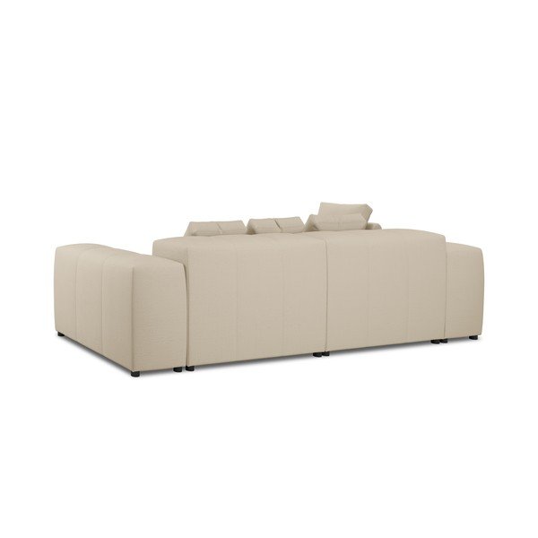 Smėlio spalvos kampinė sofa (kintama) Rome - Cosmopolitan Design-image-4