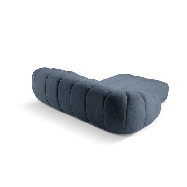 Kampinė sofa mėlynos spalvos (su kairiuoju kampu) Diana – Micadoni -image-3