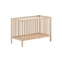 Vaikiška lova iš pušies masyvo natūralios spalvos 60x120 cm DINO – Vipack