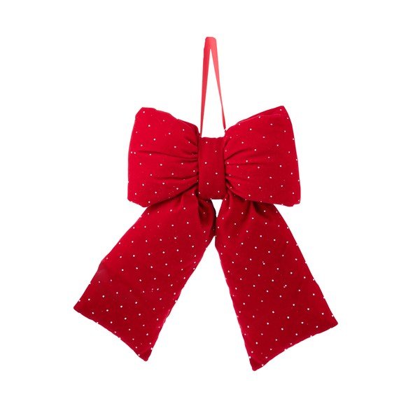 Iš tekstilės kalėdinė pakabinama dekoracija 28 cm Ribbon – Brandani