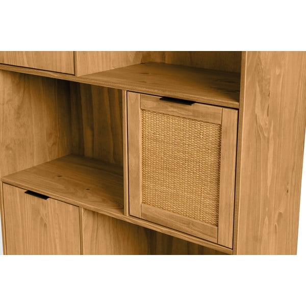 Pušies medienos knygų spinta Marckeric Natasha-image-1