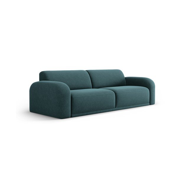Iš velveto sofa mėlynos spalvos 242 cm Erin – Micadoni Home-image-2