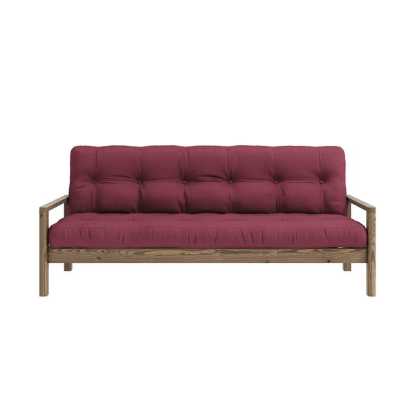 Sulankstoma sofa bordo spalvos 205 cm Knob – Karup Design