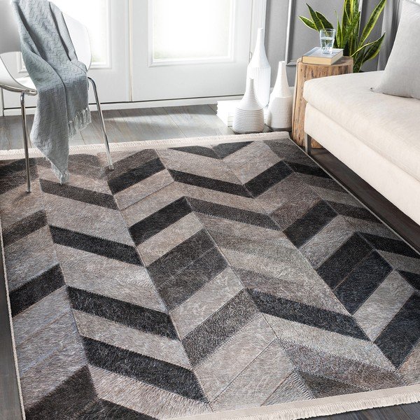Pilkas kilimas 80x150 cm - Mila Home-image-3