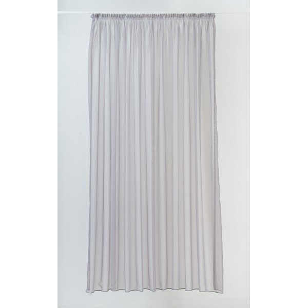 Permatoma užuolaida pilkos spalvos 140x245 cm Voile – Mendola Fabrics-image-1