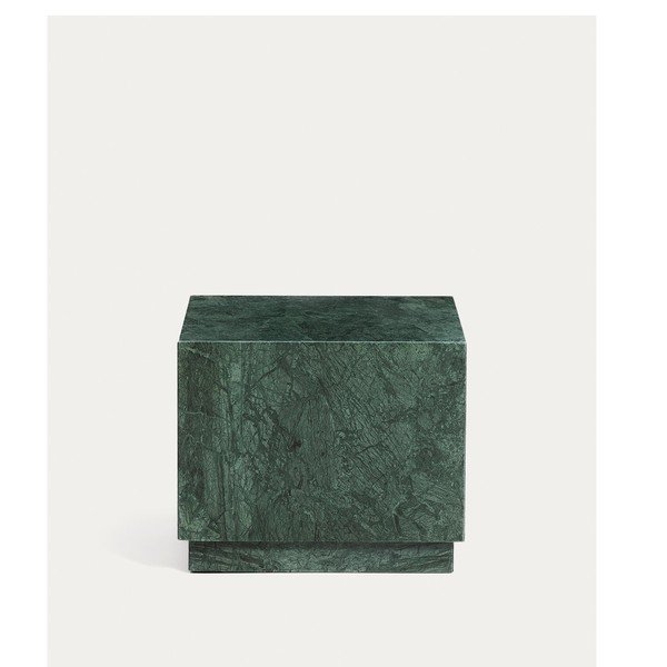Iš marmuro šoninis stalas 40x40 cm Sorein – Kave Home-image-3