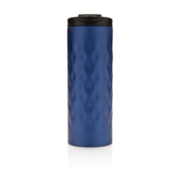 Mėlynas XD dizainas Geometrinis termo puodelis, 350 ml