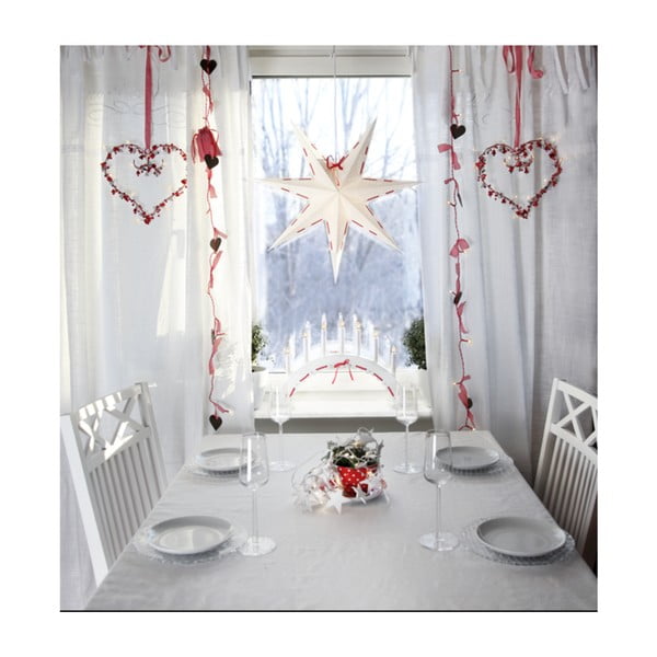 Balta kalėdinė šviesos dekoracija Star Trading Vira-image-2