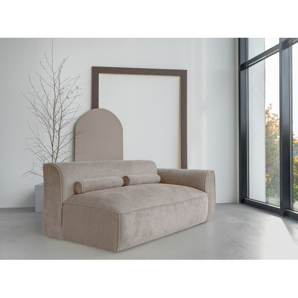 Modulinė sofa smėlio spalvos (su dešiniuoju kampu) Flex Felix – Miuform-image-1